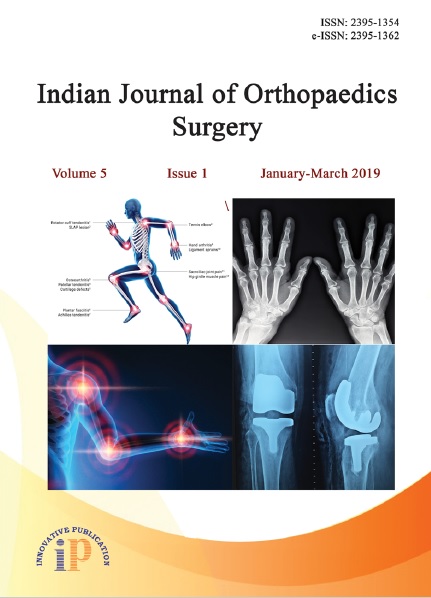 Indian Journal Of Orthopaedics Surgery