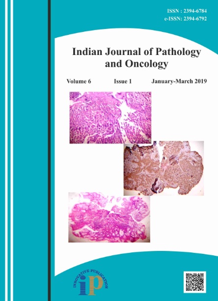 Indian Journal Of Pathology And Oncology