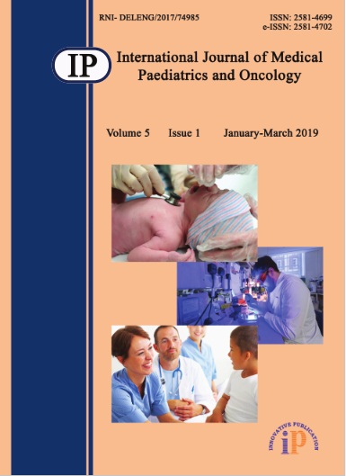 IP International Journal of Medical Paediatrics and Oncology