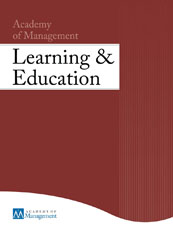 Academy of Management Learning and Education