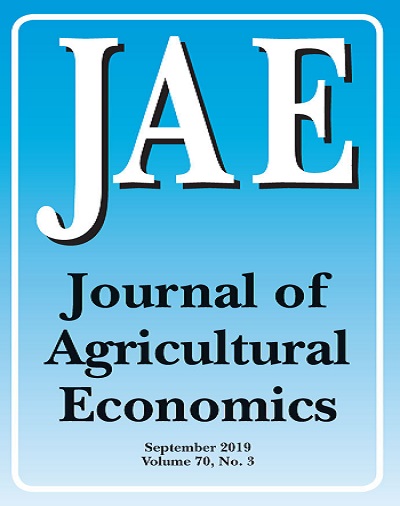 journal of agricultural economics