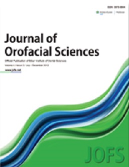 Journal of Orofacial Sciences