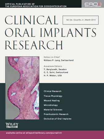 Clinical Oral Implants Research