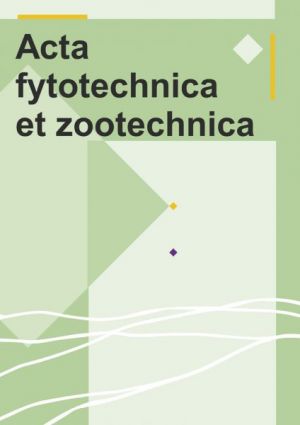 Acta Fytotechnica et Zootechnica