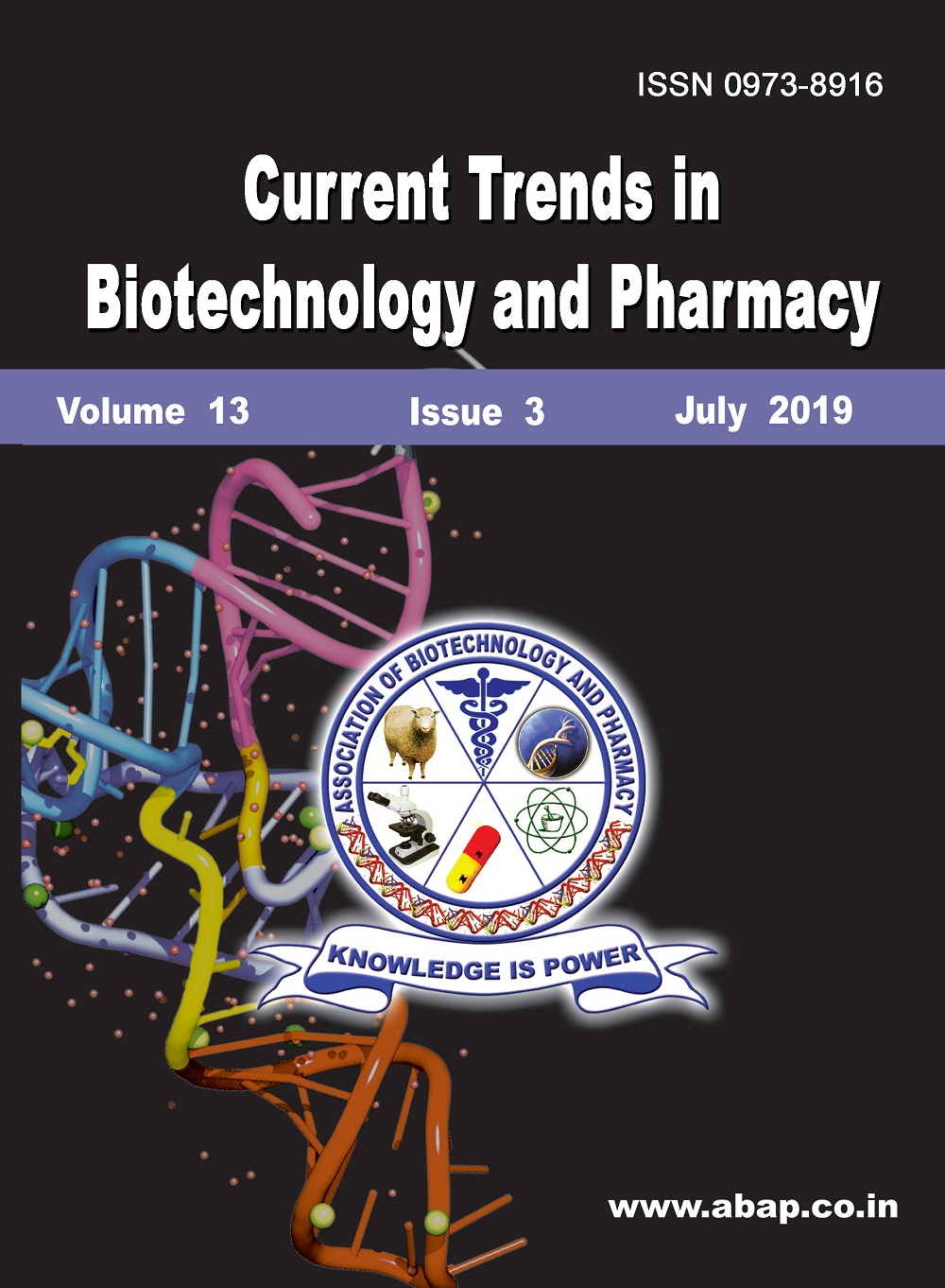 Current Trends in Biotechnology and Pharmacy Impact Factor, Indexing