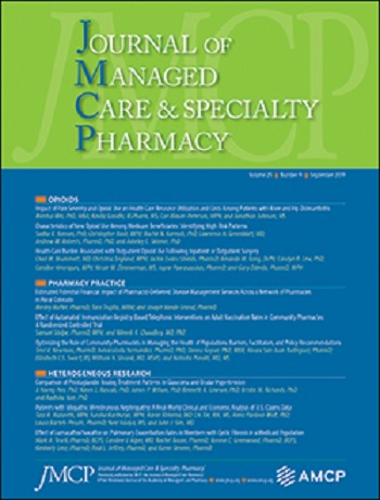 Journal of managed care and specialty pharmacy