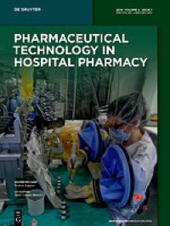 Pharmaceutical technology in hospital pharmacy