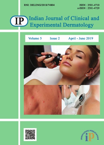 Indian Journal of Clinical and Experimental Dermatology
