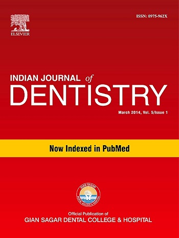 Indian Journal of Dentistry