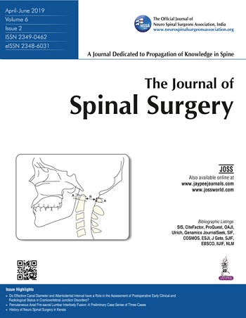 Journal of Spinal Surgery