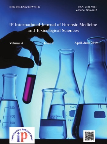 IP International Journal of Forensic Medicine and Toxicological Sciences