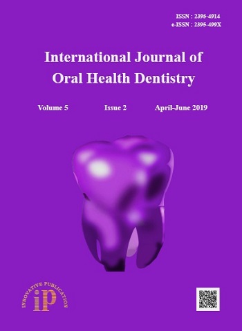 International Journal of Oral Health Dentistry