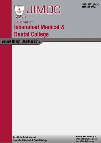 Journal of Islamabad Medical and Dental College