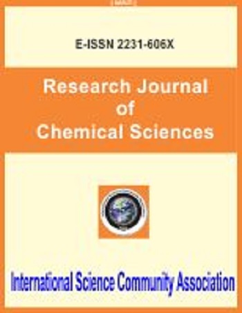 Research Journal of Chemical Sciences