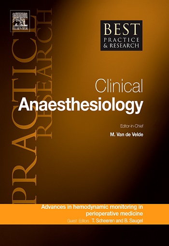 Best Practice and Research in Clinical Anaesthesiology