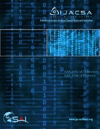 International Journal of Advanced Computer Science and Applications