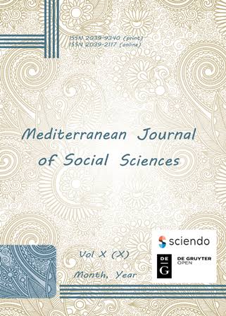 Mediterranean journal of social sciences