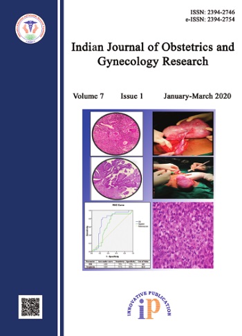 Indian Journal of Obstetrics and Gynecology Research