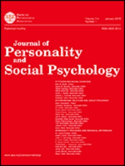 Journal of personality and social psychology
