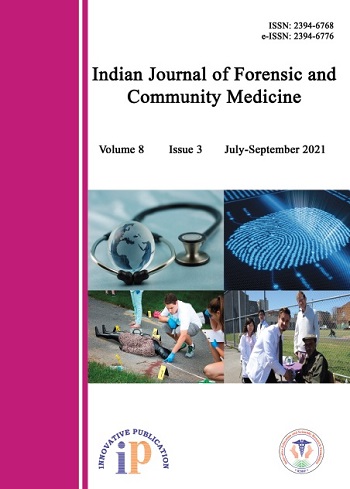 Indian Journal of Forensic and Community Medicine