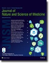 Journal of Nature and Science of Medicine