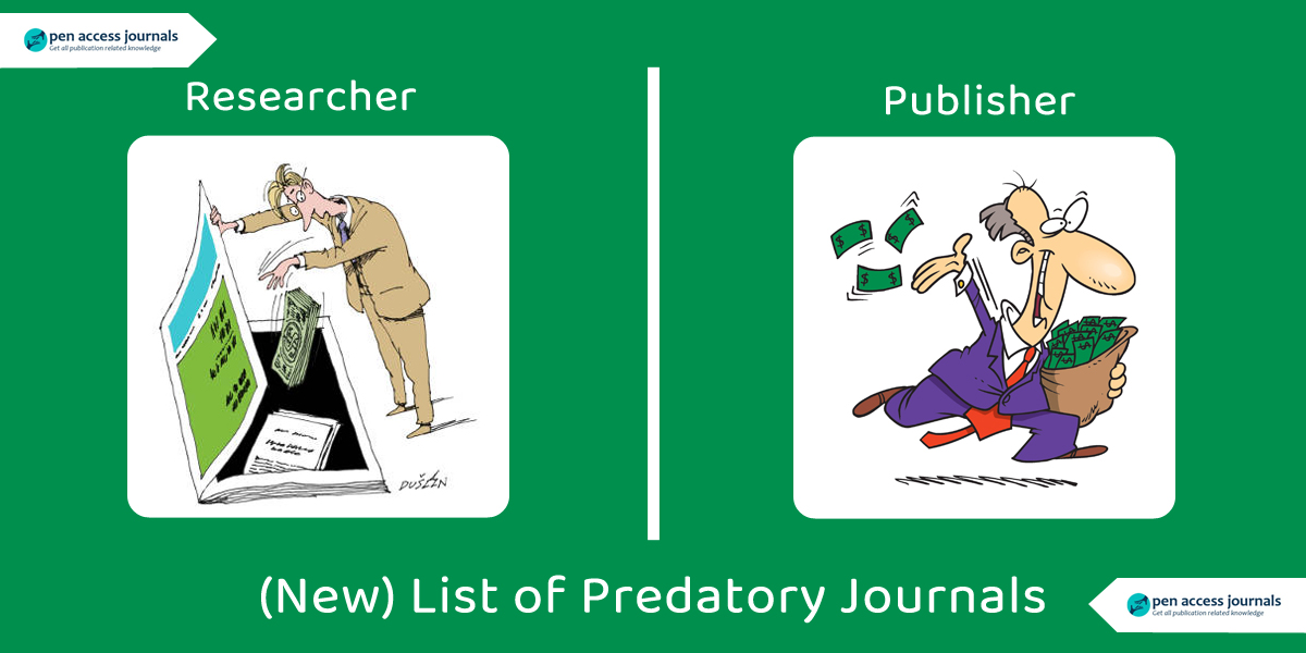 (New) List of Predatory Journals 2023 » Open access journals
