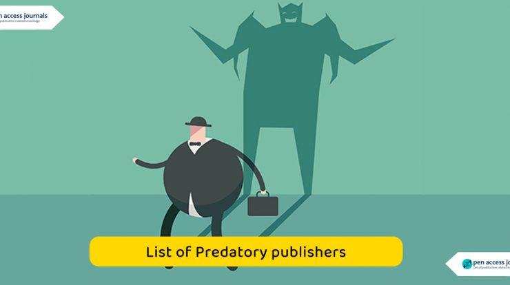 List of Predatory publishers