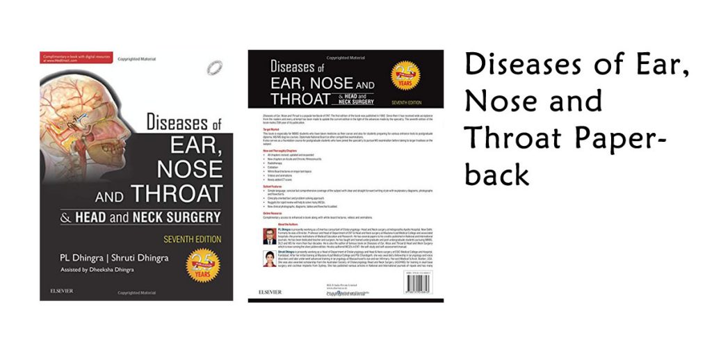 (New) Best Medical Books 5 Diseases of Ear Nose and Throat Paperback