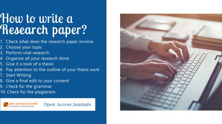 How to write a research paper? - 2022 1 How to write a research paper