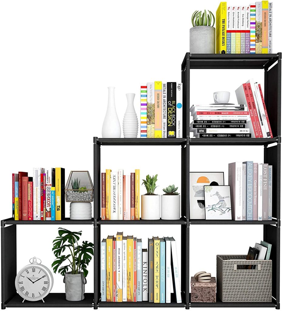 Snazzy Plastic Multipurpose Foldable Open Bookshelf