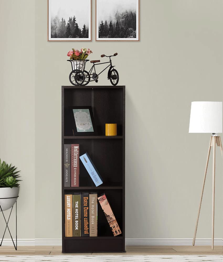 (Best) Top 10 Must-Have Bookshelf Recommendations for Every Reader 5 DeckUp Lexis Engineered Wood 3-Shelf Bookcase
