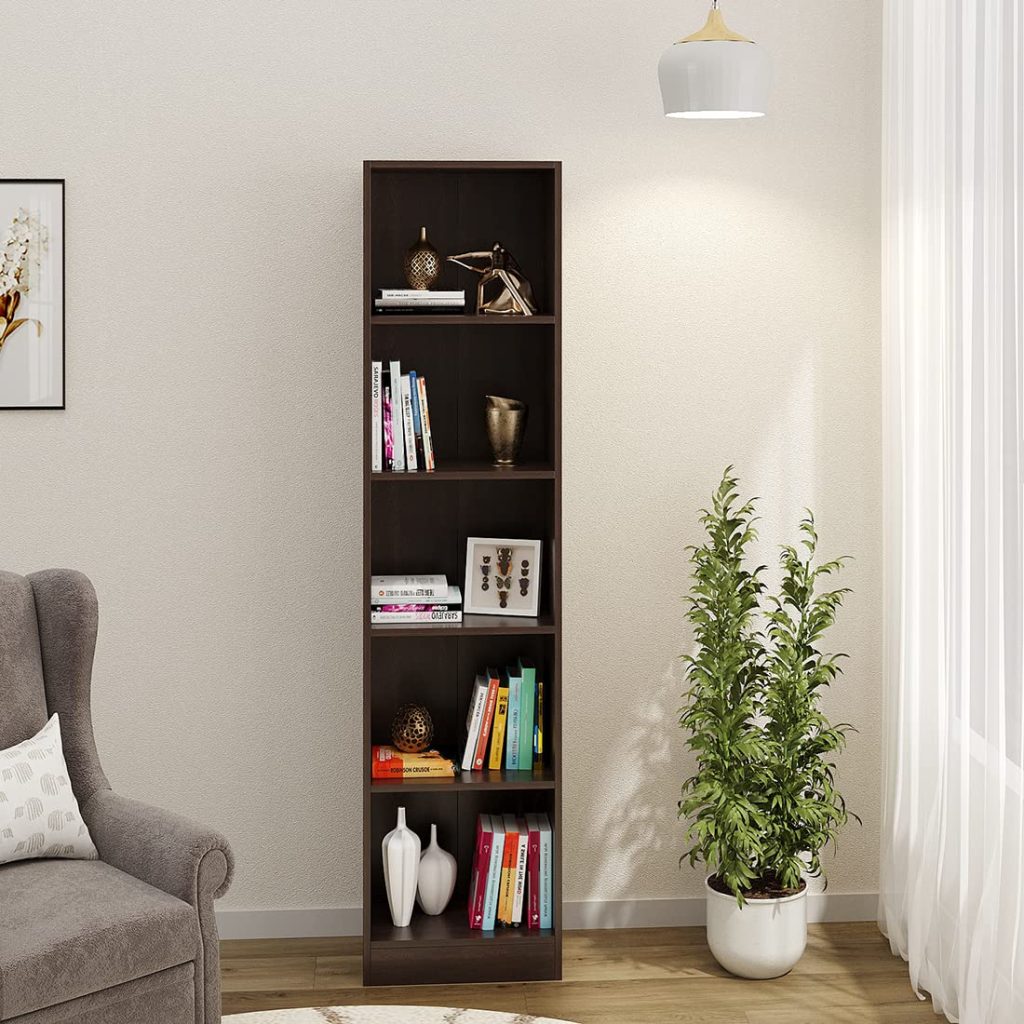 (Best) Top 10 Must-Have Bookshelf Recommendations for Every Reader 8 BLUEWUD Engineered Wood Bookshelf with Cabinet - Top 10 Must-Have Bookshelf Recommendations List